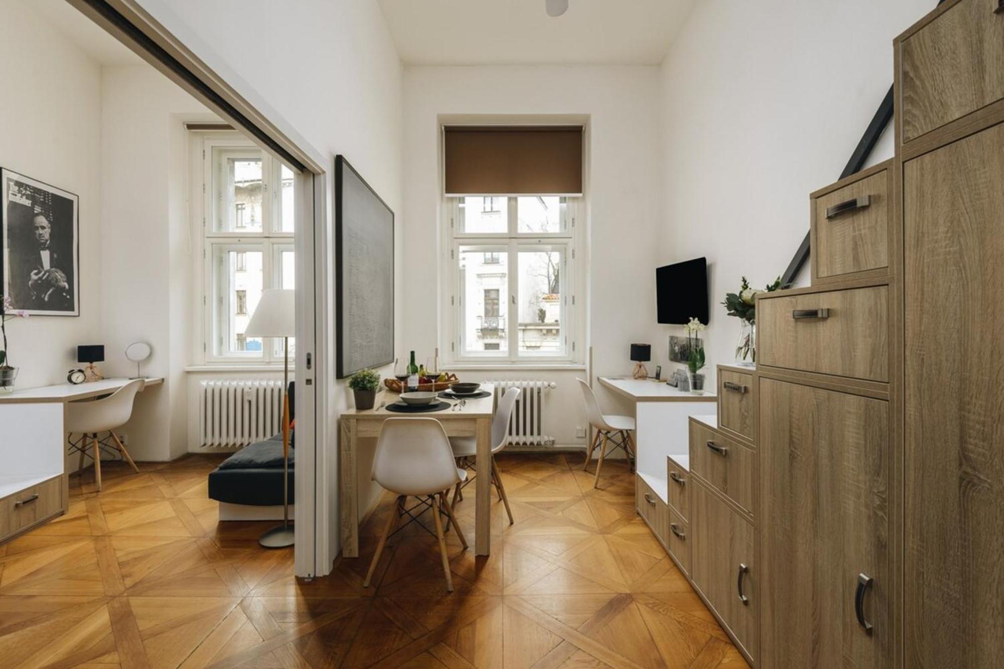 Cozy & Comfortable Apt Walking Anywhere You Want Sen Praha Eksteriør bilde
