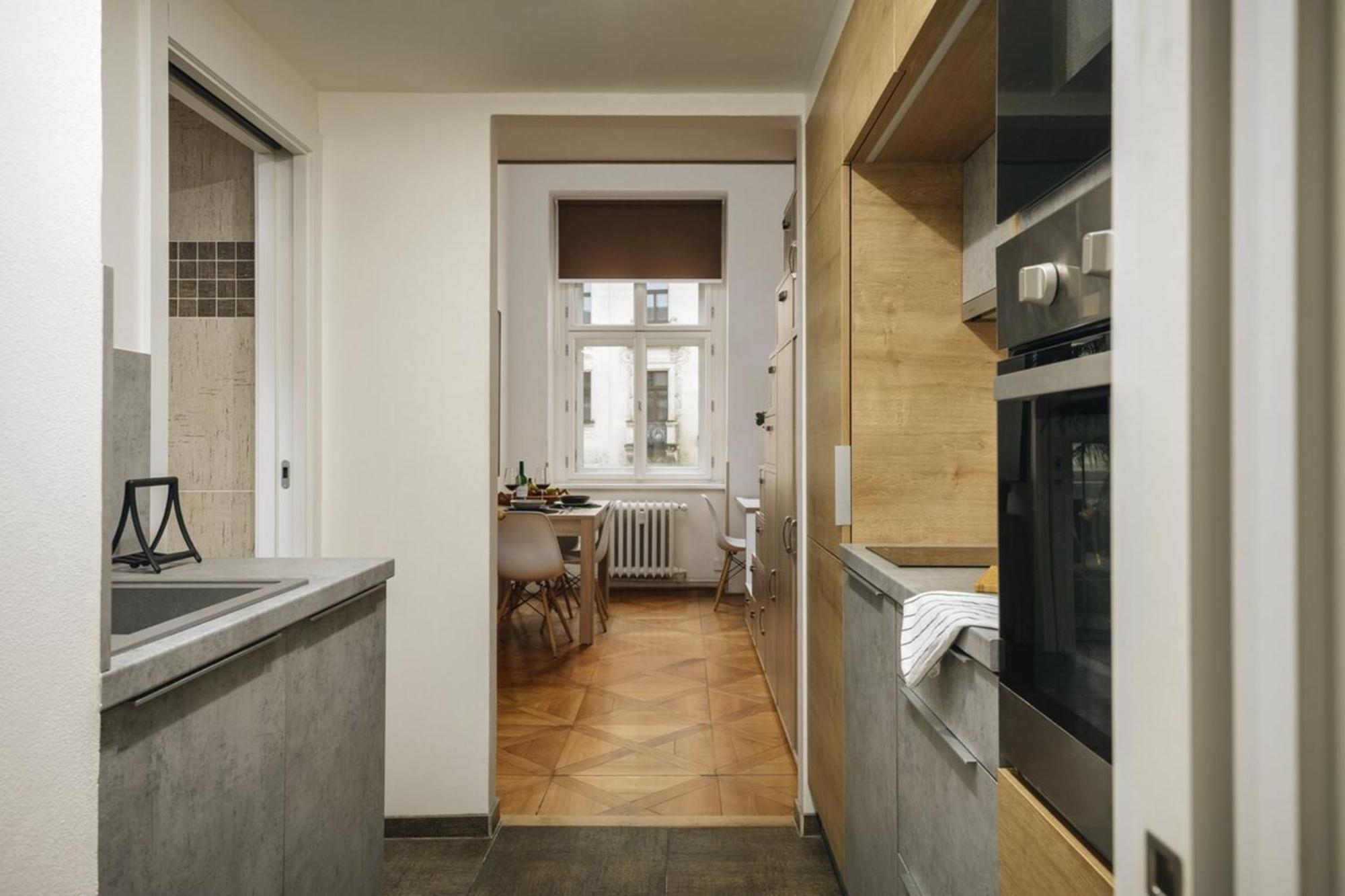 Cozy & Comfortable Apt Walking Anywhere You Want Sen Praha Eksteriør bilde